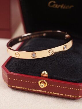 Cartier Bracelet with Diamonds